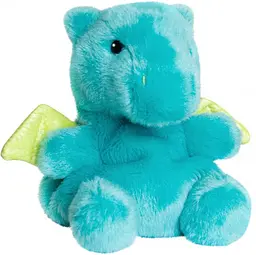 Іграшка м'яконабивна Aurora Palm Pals Дракон бірюзовий 15 см (220688C) - мініатюра 3