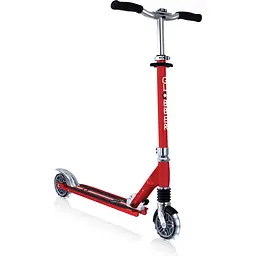 Самокат Globber Flow element comfort lights, колеса з підсвічуванням, червоний (727-102) - мініатюра 3