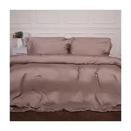 Постільна білизна MirSon Tencel №08 Beige 160х220 полуторний Євро (2200009637124)