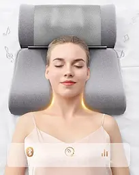 Масажна роликова подушка для шиї, спини та тіла Paradise Sound 501-С з функцією підігріву та музикою - мініатюра 4