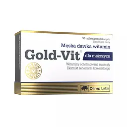 Вітаміни та мінерали Olimp Gold-Vit для чоловіків 30 пігулок