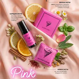 Ароматизатор автомобільний Hurricane Pink Standart Limited (В комплекті Спрей 10 мл) - мініатюра 2
