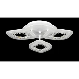 LED люстра світильник з пультом і підсвічуванням Splendid-Ray 30-4074-17