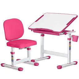 Комплект Evo-kids (стіл+стілець) Evo-06 Plus Pink (арт. Evo-06 Plus PN)
