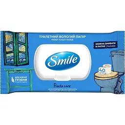 Вологий туалетний папір Smile Procto Carе 40 шт.
