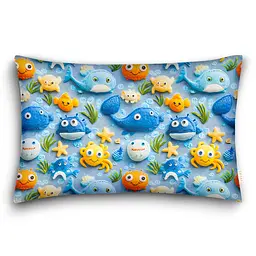 Дитяча постільна білизна Cosas OCEAN FRIENDS 110х140см (OceanFriends_01White_140) - мініатюра 4