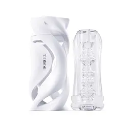 Мастурбатор Dorcel Deep Blow White, подвійне використання - мініатюра 7