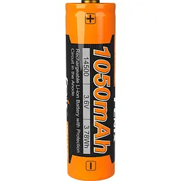 Акумулятор 14500 Fenix 1050 mAh li-ion (ARB-L14-1050) - мініатюра 3