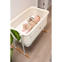 Дитяче ліжечко Childhome Evolux Bedside Crib 2 в 1, 97х64х85 см, білий (EVOBSCNW) - мініатюра 16