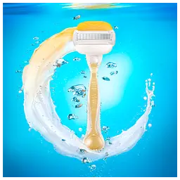 Станок для гоління жіночий Gillette Venus Olay Comfort Glide з 1 змінним картриджем - мініатюра 8
