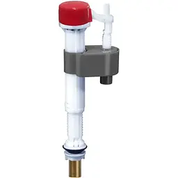 Арматура наповнювальна Koer KT-0103-1/2" з нижнім підведенням та латунним різьбленням 1/2" KR5331, Білий