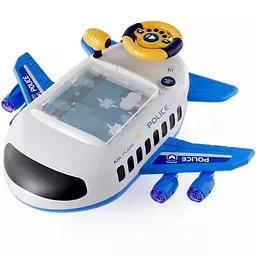 Інтерактивна іграшка-тренажер Літак зі звуком і підсвіткою - мініатюра 3