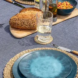 Сервіз столовий Gimex Tableware Stone 12 Pieces 4 Person Dark Blue (6917100) - мініатюра 2