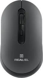 Миша бездротова REAL-EL RM-470W RGB Dark Gray (EL123200049)