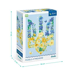 Пазл класичний Квітучий тризуб 300588, 300 елементів - мініатюра 4