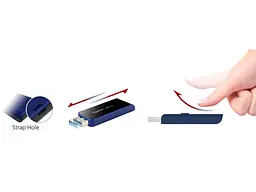 USB флеш накопичувач Apacer 64 GB AH356 (AP64GAH356B-1) - мініатюра 4