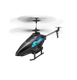 Вертолёт на р/у 4 D-M 6, подсветка, пульт 2.4 GHz, аккум. 3.85V, USB-кабель, гироскоп, в коробке (6984003081492) Синий