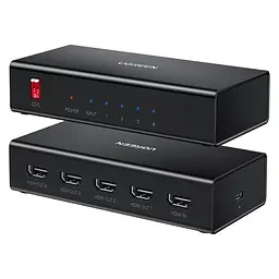 HDMI-cпліттер розгалужувач на 4 порти Ugreen CM570 1 to 4 Out HDMI 2.0 - мініатюра 3