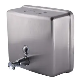 Дозатор для рідкого мила Hotec 13.115 Stainless Steel, Хром матовий - мініатюра 2