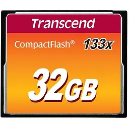 Карта пам'яті Transcend 32Gb Compact Flash 133x (TS32GCF133)