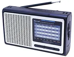 Радіоприймач акумуляторний потужність 3+3 Вт FM радіо з телескопічною антеною механічне керування GOLON RX-3060
