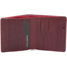Чоловічий шкіряний гаманець Grande Pelle 11.5х11.5х1 см acs0029263 - мініатюра 3