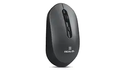 Миша бездротова REAL-EL RM-470W Темно-сірий - мініатюра 4
