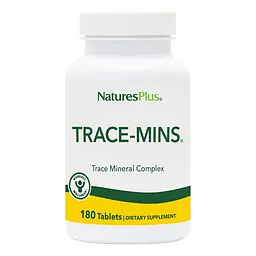 Вітаміни та мінерали NaturesPlus Trace-Mins 180 таблеток