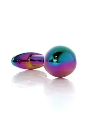 Анальна пробка - Jewellery Multicolour Curved Plug M - мініатюра 6