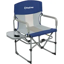 Крісло складане KingCamp ASH Navy/Beige (KC3824_NAVY/MEDIUMGREY) - мініатюра 2