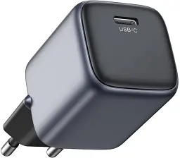 Зарядний пристрій Ugreen CD319 Nexode Mini 1 x USB 30 Вт Gan Type-C PD сірий (90666) - мініатюра 2