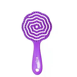 Щітка для волосся Salon Professional масажна, фіолетова