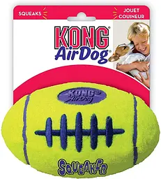 Футбольний м'яч KONG Air Dog Squeaker для собак