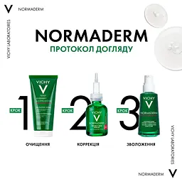 Сироватка-пілінг Vichy Normaderm Probio для корекції недоліків жирної та проблемної шкіри обличчя 30 мл (MB447600) - мініатюра 4