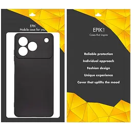 Чохол TPU Epik Black Full Camera для ZTE Blade A76 Чорний - мініатюра 3