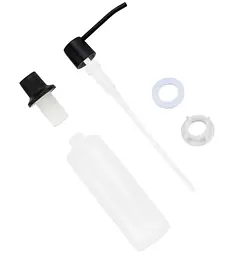 Кухонна мийка Kroner KRP Schwarze - SET7546ARTHM PVD (3.0/0.8 мм) (CV033375) - мініатюра 15