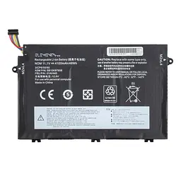 Акумулятор для Lenovo ThinkPad E14 E15 E480 E495 E580 E585 E590 E595, 11.1V 4100 mAh 46Wh, 01AV445