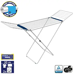 Сушарка для білизни підлогова Casa Si Swan 20m White (CS92231C04) - мініатюра 1