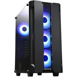 Корпус Chieftec Gaming Hunter Tempered Glass Edition,без БП (GS-01B-OP)