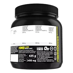 Амінокислота Olimp HMB Mega Caps 300 капсул (Ф001679) - мініатюра 3