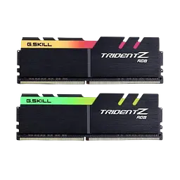 Оперативна пам'ять G.Skill 16GB (2x8GB) DDR4 3600MHz Trident Z RGB Black (F4-3600C18D-16GTZR) - мініатюра 2
