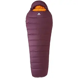 Спальник Mountain Equipment Classic Eco 1000 Wmns Regular L лівий Raisin (1053-ME-006760.01730.RegLZ)