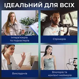 Мікрофон Boya BY-M1S Black (BY-M1S) - мініатюра 12