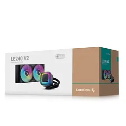 СВО Deepcool LE240 V2 Black (R-LE240-BKAMMC-G-2) - мініатюра 2