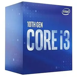 Процесор Intel Core i3 (LGA1200) i3-10105, Box, 4x3.7 GHz (Turbo Boost 4.4 GHz), L3 6Mb, UHD Graphics 630 (1100 MHz), Comet Lake, 14 nm, TDP 65W (BX8070110105)