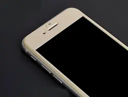 Full Glue захисне скло для iPhone 6/6S Gold - мініатюра 3