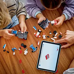 Конструктор LEGO City Автомобілі для перегонів F1 команд Williams Racing та Haas F1, 92 деталі (60464) - мініатюра 6