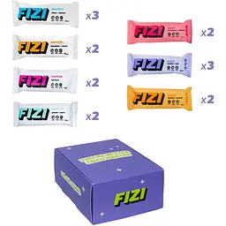 Батончик Fizi Keto протеїновий великий бокс 16 шт. x 45 г