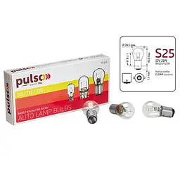 Лампа PULSO/габаритна S25/BAY15d/P21/5W 12В/21/5Вт clear/2 конт