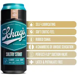 Мастурбатор Blush Schag's - Sultry Stout Masturbator - Frosted - мініатюра 3